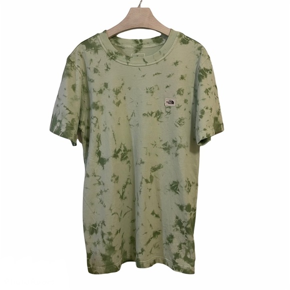 The North Face Tee Botanic Dye Green Small New With Tags - Picture 1 of 13